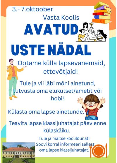 AVATUD USTE NÄDAL